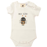 Organic Cotton Bee Kind Short-Sleeved Bodysuit