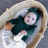 Organic Cotton - Forest Frill Bodysuit