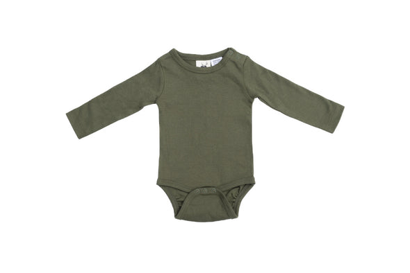 Organic Cotton -  Moss Bodysuit