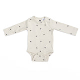 Organic Cotton - Ribbed Acorn  Bodysuit