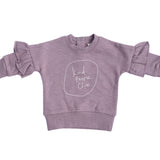 Organic Cotton - Frill Sweatshirt