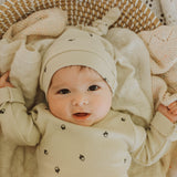 Organic Cotton Acorn Knotted Hat