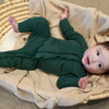 Organic Cotton - Forest Frill Romper (CLICK ON ME ALL SIZES AVAILABLE)