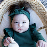 Organic Cotton - Forest Frill Bodysuit