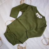 Organic Cotton -  Moss Bodysuit