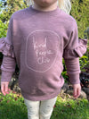 Organic Cotton - Frill Sweatshirt
