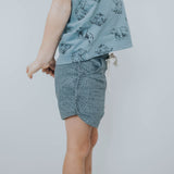 Organic Shorts - Ash Spotty