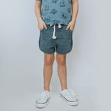 Organic Shorts - Ash Spotty