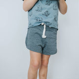 Organic Shorts - Ash Spotty