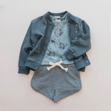 Organic Shorts - Ash Spotty