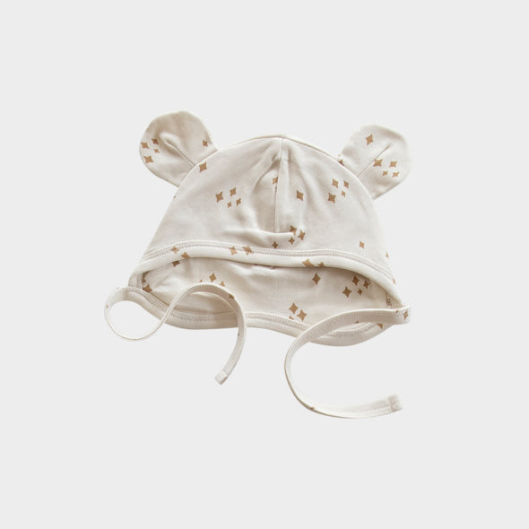 stardust baby hat - organic cotton baby clothing - buck and baa  - stardust